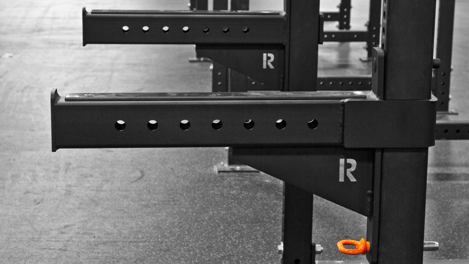 Set of Safety Spotter Arms Weight Training Safety Rogue Fitness GB